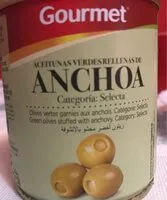 Mängden socker i Aceitunas verdes rellenas de anchoa