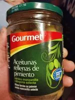 Mängden socker i Aceitunas rellenas pimiento