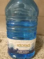 Mängden socker i Agua mí natural