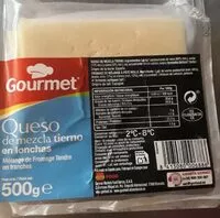 Mängden socker i Queso de mezcla tierno en lonchas