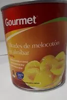 Mängden socker i Mitades de melocotón en almíbar