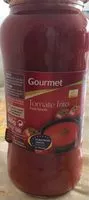 Mängden socker i Tomate Frito Gourmet Frasco 560G