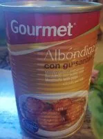 Mängden socker i Albondigas con guisantes