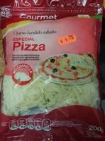 Mängden socker i Queso fundido  rallado especial pizza