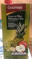 Mängden socker i Zumo de piña, Manzana y Uva