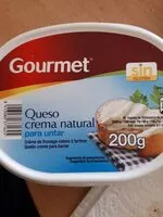 Mängden socker i Queso crema natural