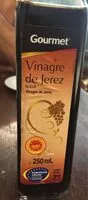Mängden socker i Vinagre de Jerez
