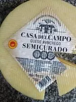 Mängden socker i Casa del Campo. Queso Manchego semicurado