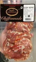 Mängden socker i Chiffonade - Échine Séchée