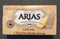 Mängden socker i Mantequilla con sal