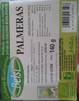 Mängden socker i Palmeras ecológicas