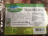 Mängden socker i Tejas de coco