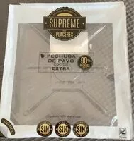 Mängden socker i Pechuga de pavo cocida extra