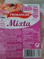Mängden socker i Hamburguesas mixta cerdo y vacuno