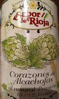 Mängden socker i Corazones de alcachofas al natural primera 10 / 12 frutos