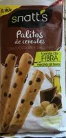 Mängden socker i palitos de chocolate negro