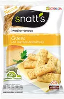 Mängden socker i Snacks mediterráneos con queso y hierbas aromáticas