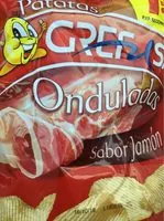 Mängden socker i Patatas Grefusa onduladas sabor jamón