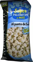 Mängden socker i Mister Corn palomitas al punto de sal bolsa 90 g