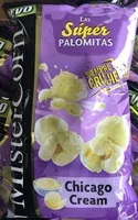 Mängden socker i Mister Corn palomitas Chicago cream