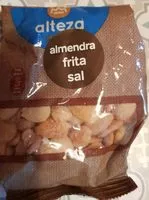 Mängden socker i Almendra frita sal