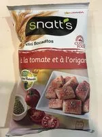 Mängden socker i Snatt's mini bocaditos à la tomate et à l'origan