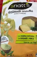 Mängden socker i Guisante snack