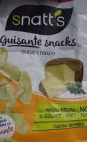 Mängden socker i Guisante snacks
