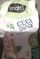 Mängden socker i Ceci snack con basilico e prezzemolo