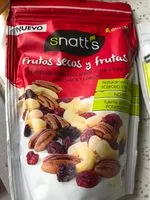 Mängden socker i Snatt's frutos secos y frutas