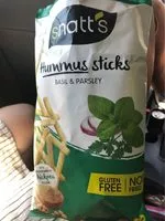 Mängden socker i Snatt's Hummus sticks basilic & persil
