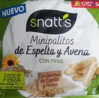 Mängden socker i Minipalitos de espelta y avena