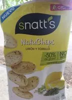 Mängden socker i Snatt's NatuChips limón y tomillo a base de cereales, patata y soja bolsa 85 g