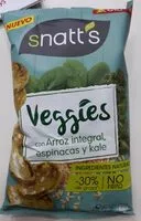 Mängden socker i Snatt's veggies con arroz integral, espinacas y kale