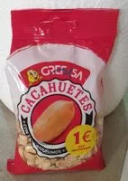 Mängden socker i Cacahuetes