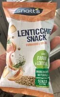 Mängden socker i Lenticchie snack