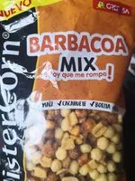Mängden socker i Mister Corn cóctes de frutos secos sabor barbacoa bolsa 195 g