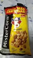 Mängden socker i Mister Corn