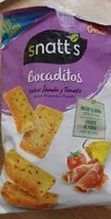 Mängden socker i Bocaditos ( sabor Jamón y tomate)