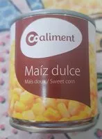 Mängden socker i Maíz dulce