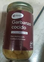Mängden socker i Garbanzos cocidos