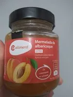 Mängden socker i ALBARICOQUE mermelada