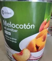 Mängden socker i Melocoton almibar