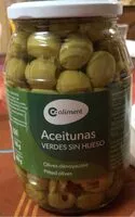 Mängden socker i Aceitunas verdes sin hueso