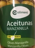 Mängden socker i Aceitunas manzanilla con hueso