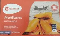 Mängden socker i Mejillones en escabeche
