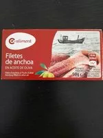 Mängden socker i Filete de anchoa