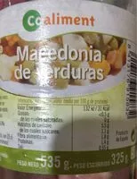 Mängden socker i Macedonia de verduras