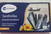 Mängden socker i Sardinillas en aceite de girasol