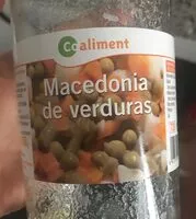 Mängden socker i Mecedonia de verduras